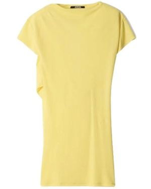 Jacquemus Kleedjes ,Geel ,La Robe Mistral