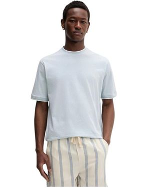 Paul Smith Tops ,Blauw ,Katoen T-Shirt