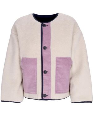 Element Teddy Bear Augusta Pile Veste Polaire Naturel - Violet