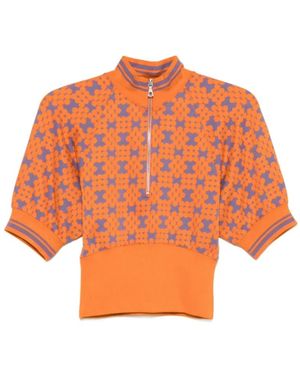 Dries Van Noten Zip-Throughs - Orange