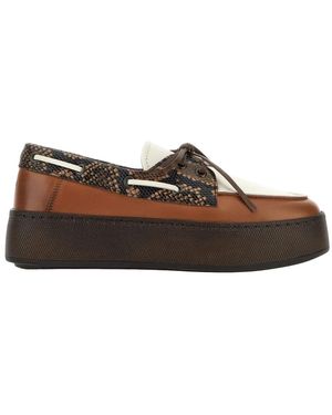 Hogan Sailor Shoes - Marrón