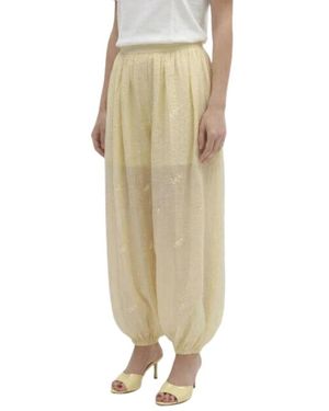 Berenice Wide Trousers - Neutre