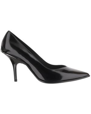 Pinko Schoenen ,Zwart ,Leer Leren Pumps