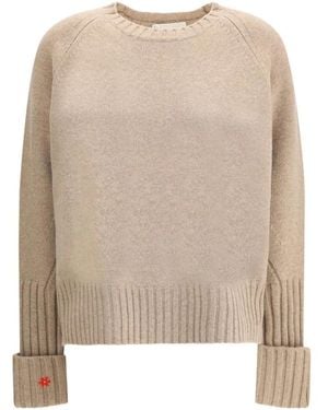 Tory Burch Merinowollpullover Aw25 - Natur
