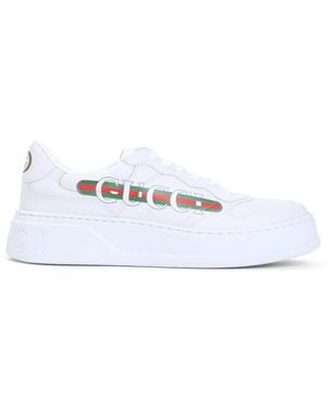 Gucci Chunky Trainers - White