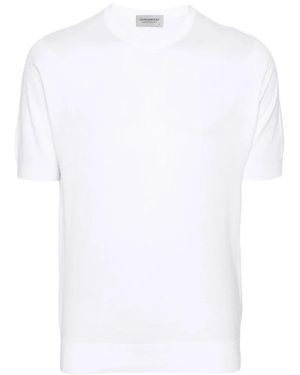John Smedley Round-Neck Knitwear - Blanco