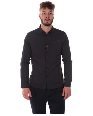Armani Jeans Casual Shirts - Black