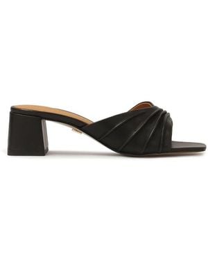 Kazar Heeled Mules - Negro