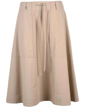 Moschino Rokken ,Katoen Rok Met Wijde Cirkel - Bruin