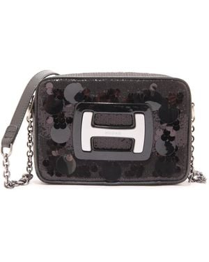 Hogan Cross Body Bags - Black