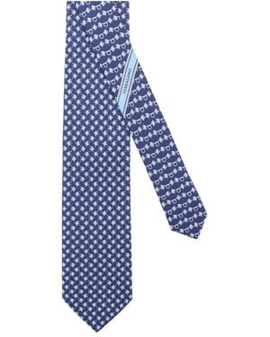Ferragamo Ties - Blu