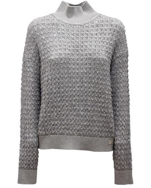 Elisabetta Franchi Turtlenecks - Grey