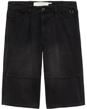 New Amsterdam Surf Association Denim Shorts - Black