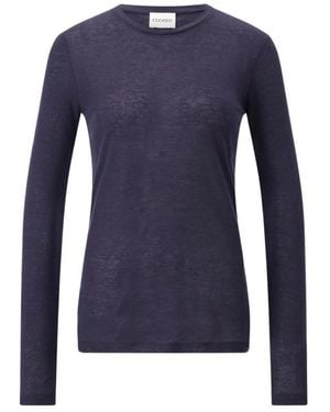Closed Truien & Vesten ,Bruin ,Wol Longsleeve Lyocell-Wolmix - Blauw