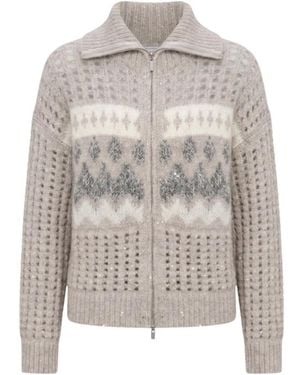 Peserico Maglia Donna Tr - Grau