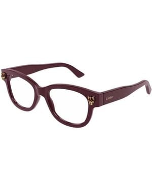 Cartier Glasses - Brown