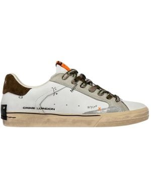Crime London Trainers - White