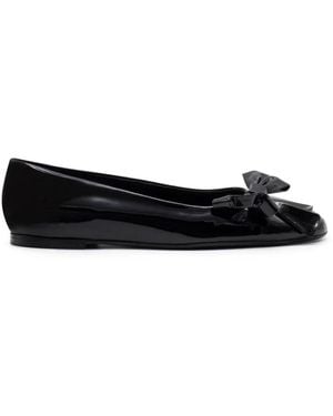 Gia Borghini Ballerina Shoes - Black