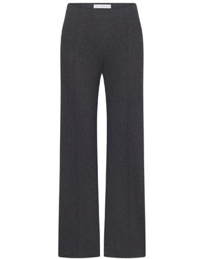 RAFFAELLO ROSSI Moderne Jersey Flanellhose - Grau