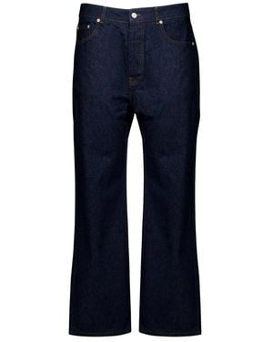 Officine Generale Straight Fit Jeans - Blue