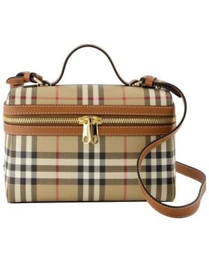 Burberry Ll Vanity Case Dfc Crossbody - Bruin