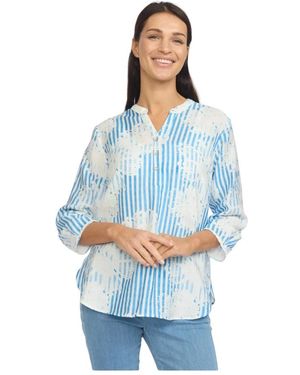 2-Biz Blouses - Blue