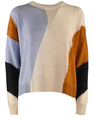 Pennyblack Round-Neck Knitwear - Blue