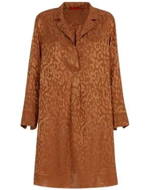 Carolina Herrera Midi Dresses - Brown
