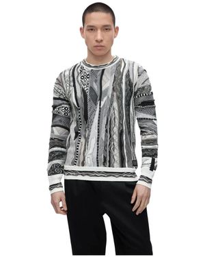 carlo colucci Round-Neck Knitwear - Grey