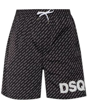 DSquared² Badmode ,Zwart ,Swimwear