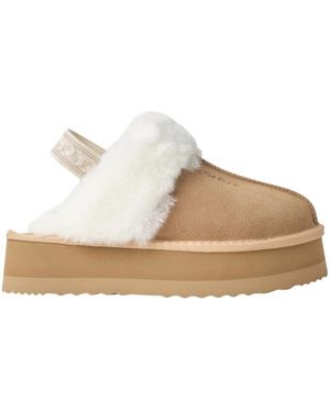 Gaelle Paris Slippers - Natural
