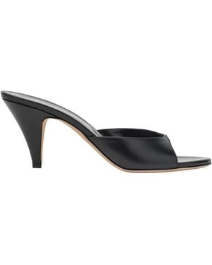 Jude Heeled Mules - Black