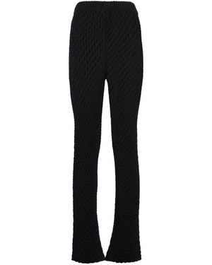 Alanui Wide Trousers - Black