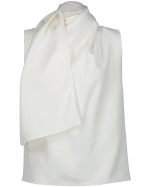 KHAITE Sleeveless Tops - White
