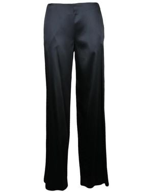 Balenciaga Wijde Broek - Blauw