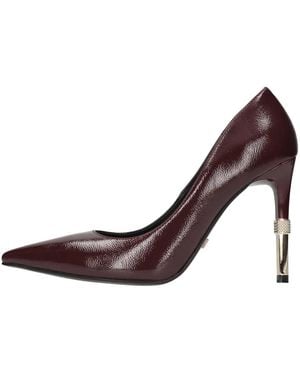 Cesare Paciotti Schoenen ,Rood ,Leer 4K2519 Pump - Bruin