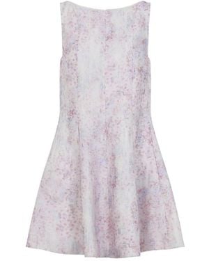 Alberta Ferretti Short Dresses - Purple
