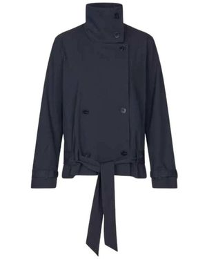 Samsøe & Samsøe Double-Breasted Coats - Azul