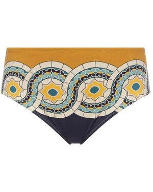 La DoubleJ Badmode ,Veelkleurig ,Boy Briefs Met Ample Coverage - Wit
