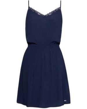 Tommy Hilfiger Short Dresses - Blue