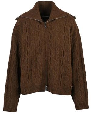 KARL LAGERFELD Cardigans - Brown