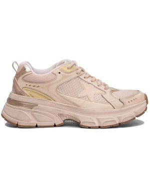 Golden Goose Roze Sneakers Met Chunky Sole