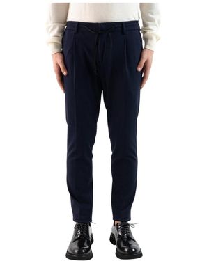 Cor Sine Labe Doli Slim-Fit Trousers - Blue