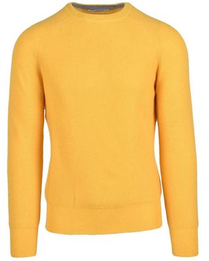 Kangra Round-Neck Knitwear - Amarillo