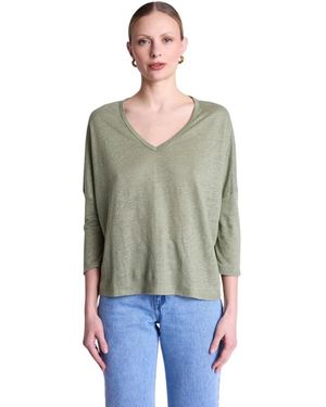 Berenice Long Sleeve T-Shirts - Green