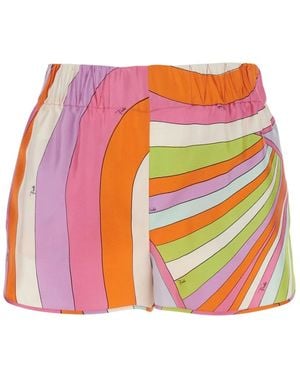 PUCCI Casual Shorts - Rojo