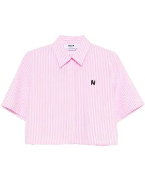 MSGM Shirts - Pink