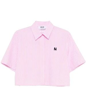 MSGM Shirts - Pink