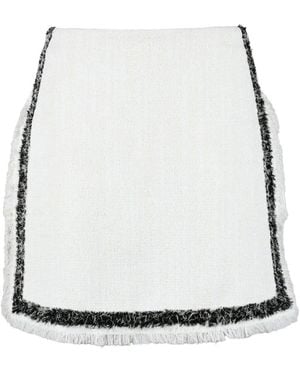 MSGM Short Skirts - White