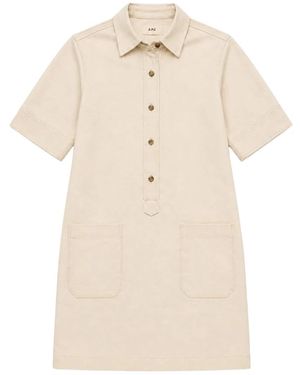 A.P.C. Short Dresses - Natural